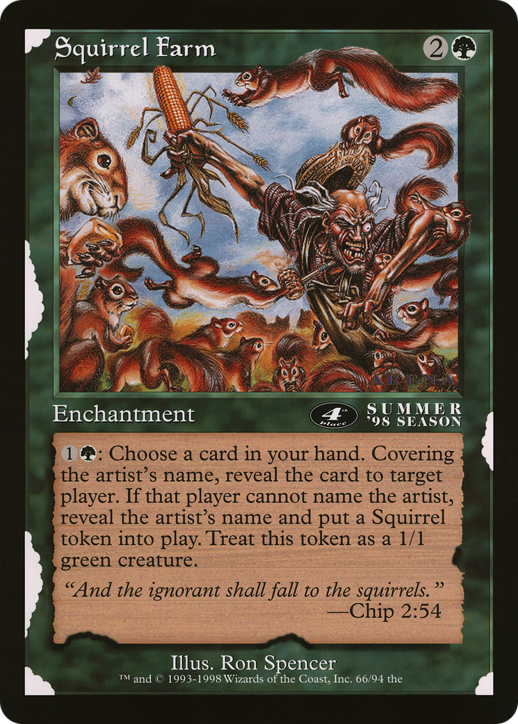 Squirrel Farm (OLEP-050) [Oversized League Prizes]