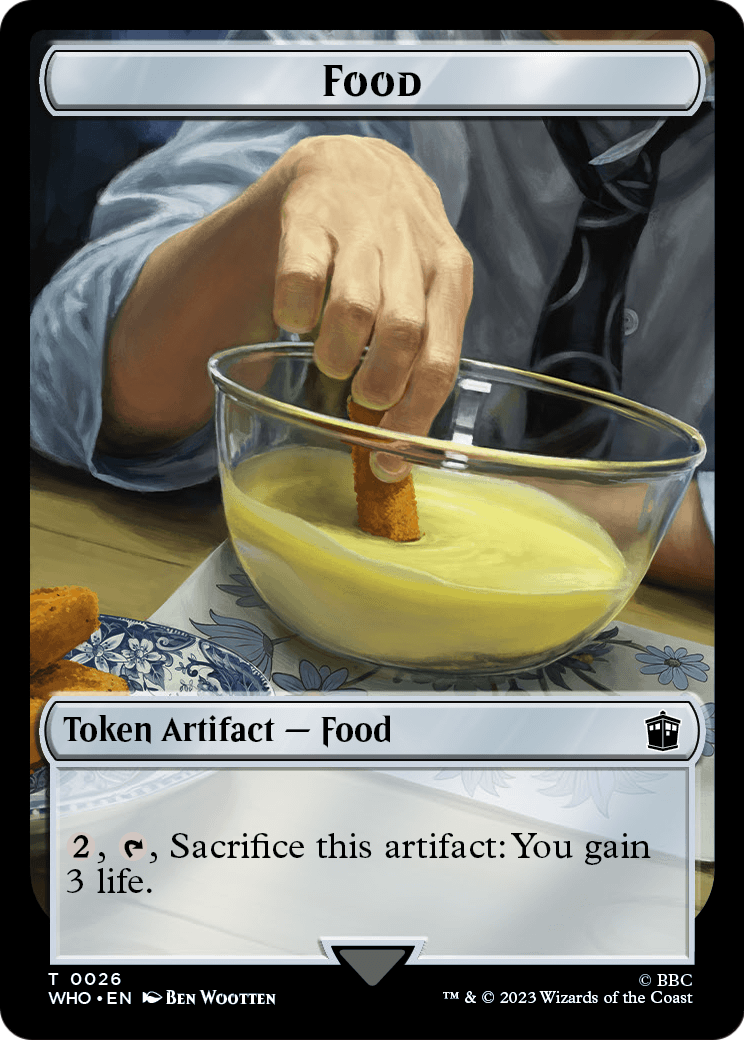 Food (TWHO-026) [Doctor Who Tokens]