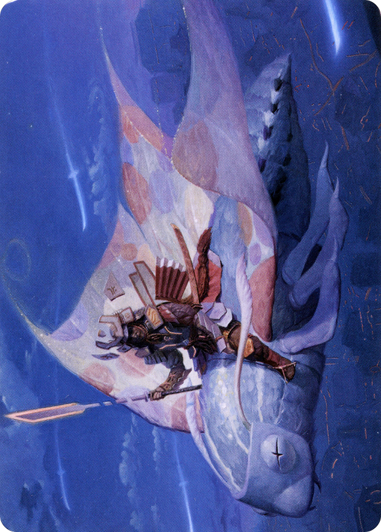 Sky-Blessed Samurai // Sky-Blessed Samurai (ANEO-019) (Borderless) [Neon Dynasty Art Series] Foil