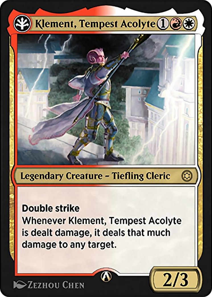 Klement, Tempest Acolyte (HBG-01R) [Alchemy Horizons: Baldur's Gate]