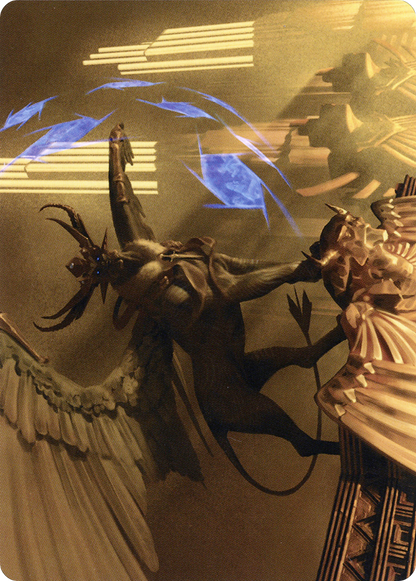 Raffine, Scheming Seer // Raffine, Scheming Seer (ASNC-032) (Borderless) [New Capenna Art Series] Foil