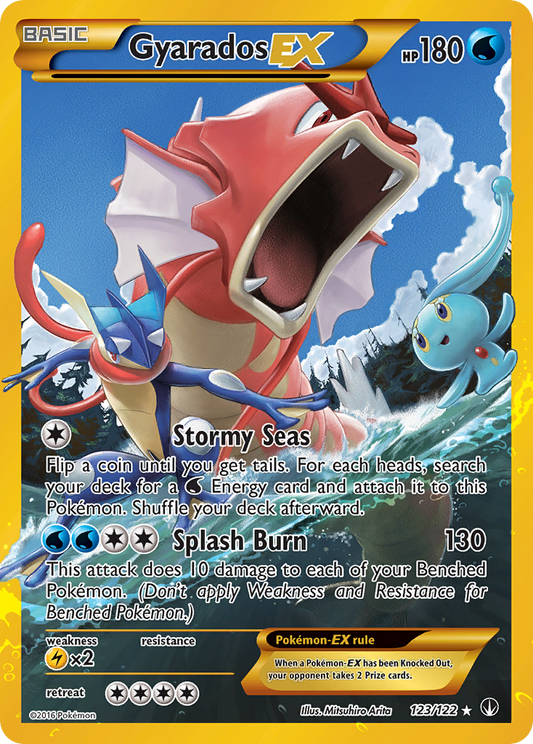 Léviator EX (123/122) [XY – Rupture Turbo]