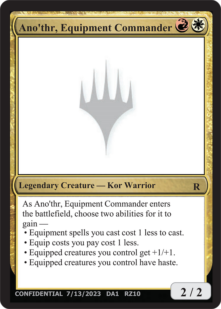 Ano'thr, Equipment Commander (UNK-RZ10) [Unknown Event]