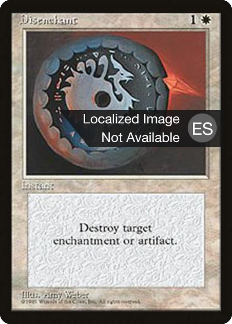 Disenchant (4BB-022) [Fourth Edition Foreign Black Border]