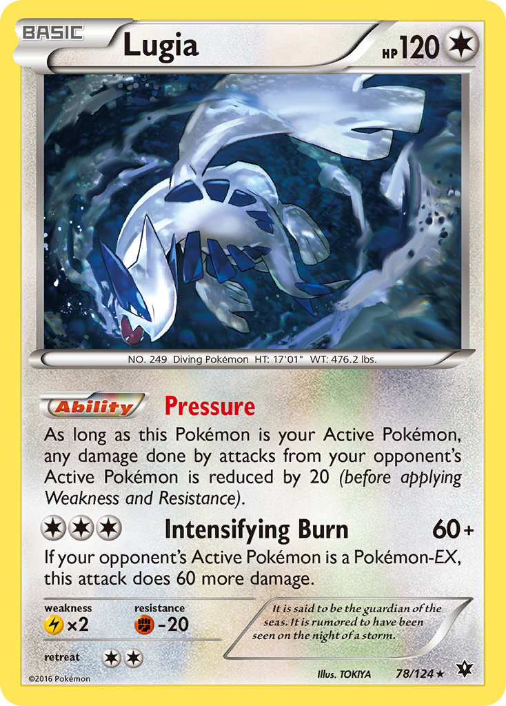 Lugia (78/124) [XY : Impulsion TURBO]