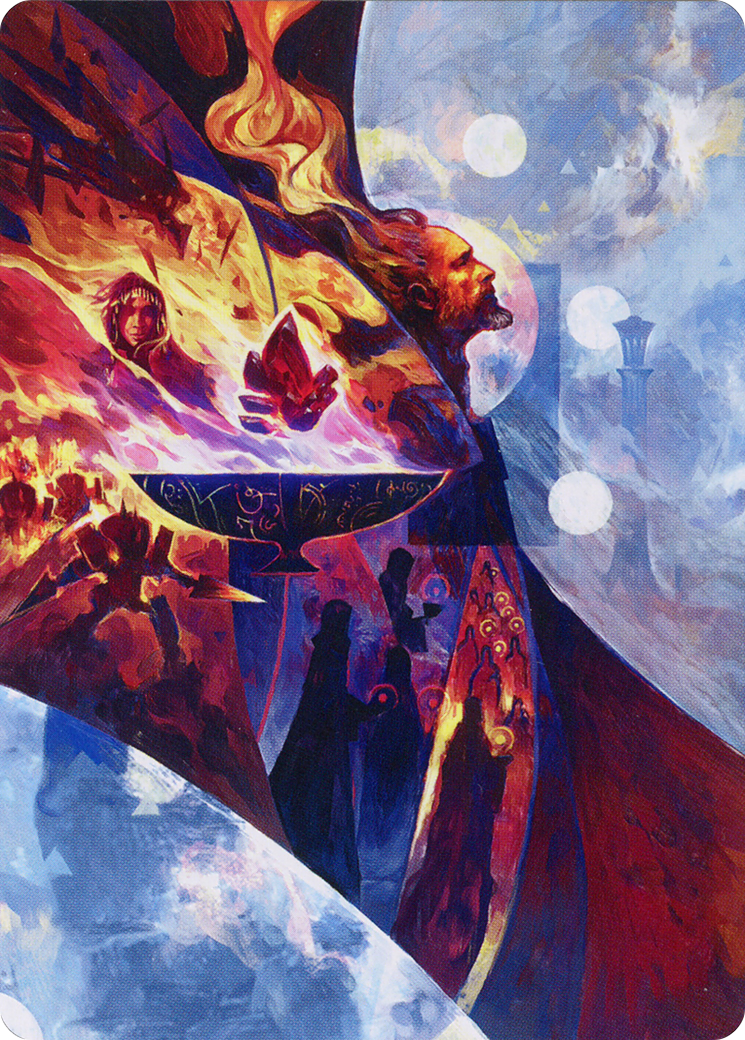 Urza's Command // Urza's Command (ABRO-031) (Borderless) [The Brothers' War Art Series] Foil