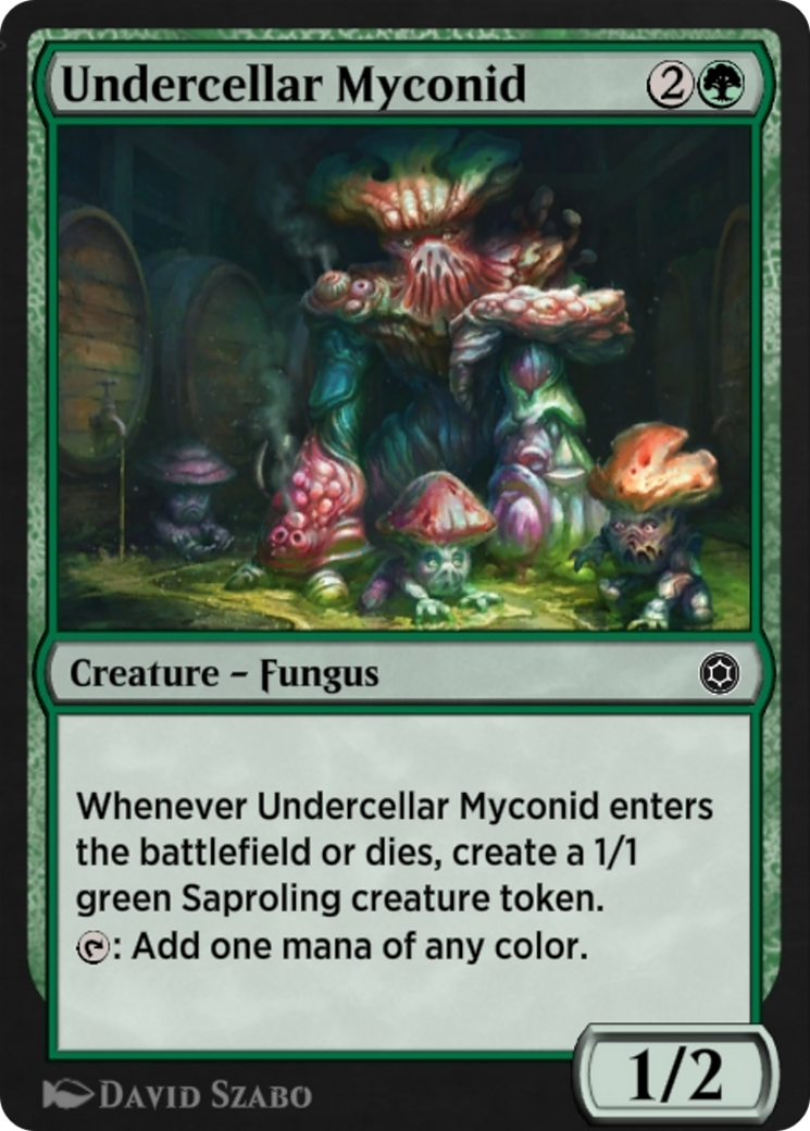Undercellar Myconid (HBG-226) [Alchemy Horizons: Baldur's Gate]