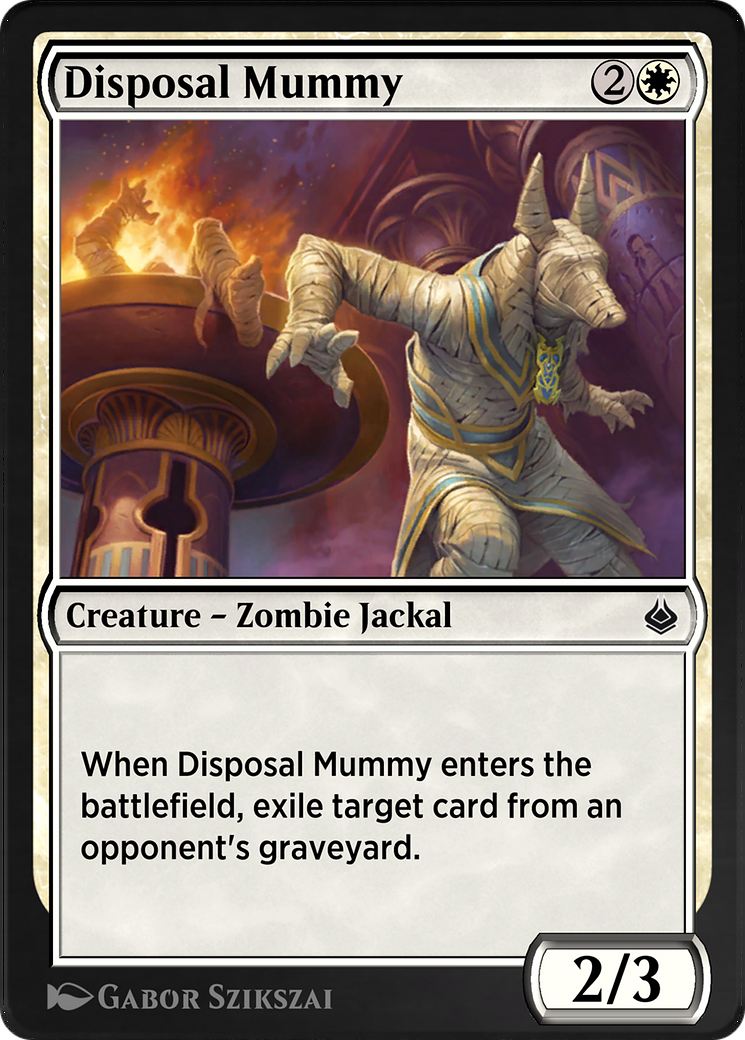 Disposal Mummy (AKR-014) [Amonkhet Remastered]
