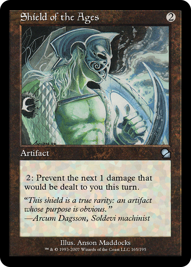 Shield of the Ages (ME1-165) [Masters Edition] Foil