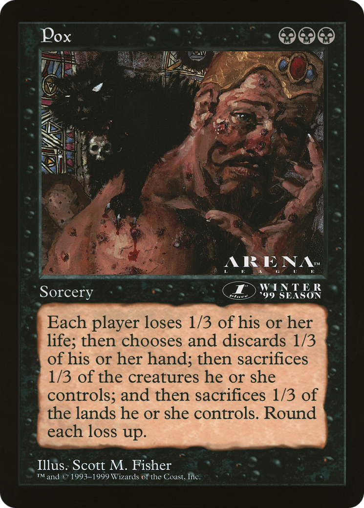 Pox (OLEP-063) [Oversized League Prizes]