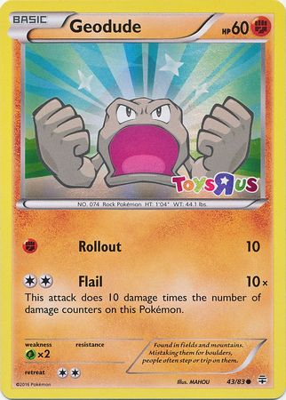 Racaillou (43/83) (Promo Toys R Us) [XY: Générations]