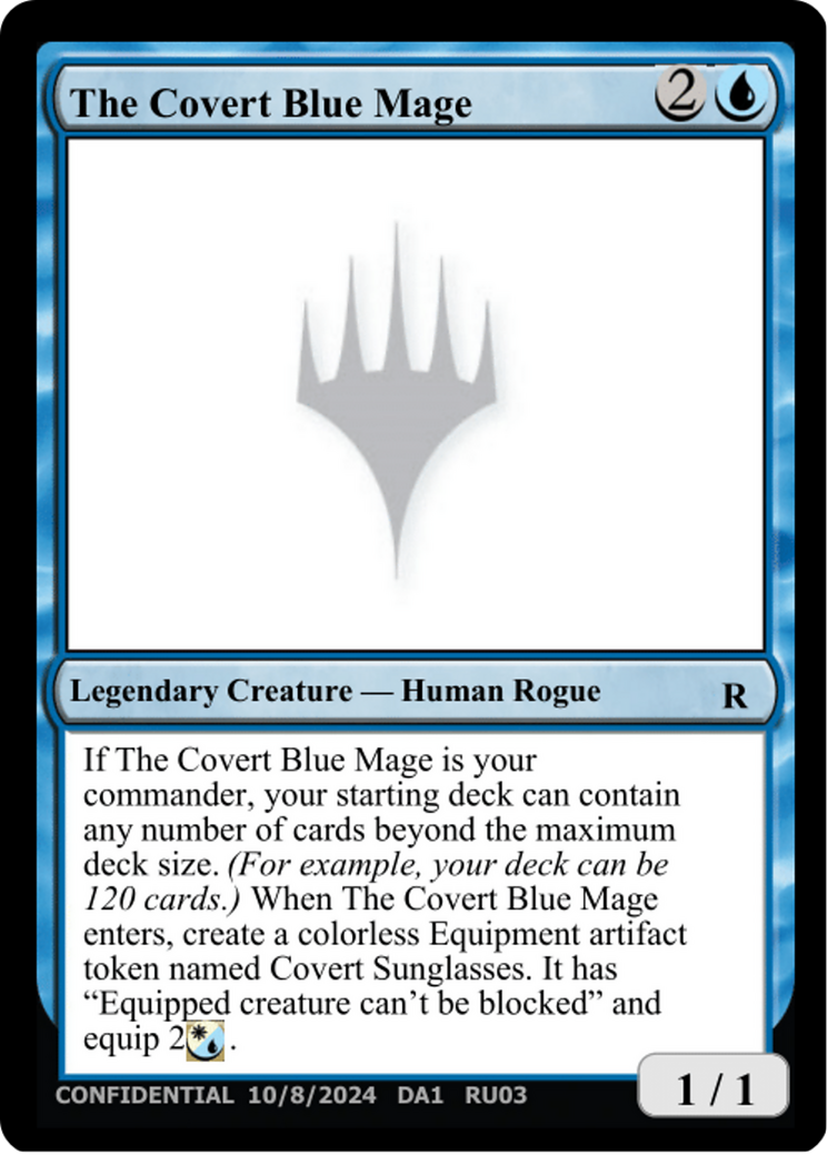 The Covert Blue Mage (UNK-RU03C) [Unknown Event]