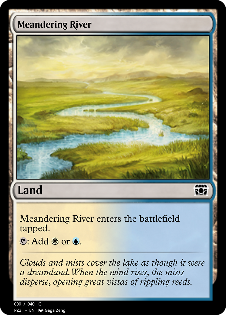 Meandering River (PZ2-70799) [Treasure Chest] Foil