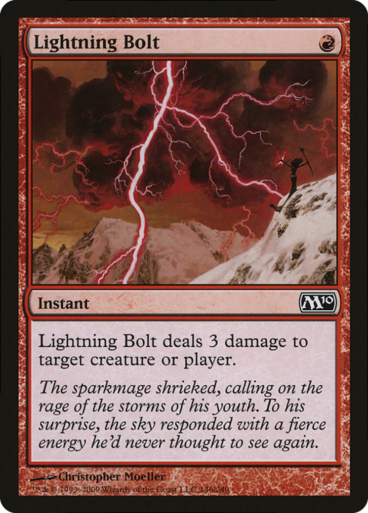 Lightning Bolt (P09-146) [Magic Player Rewards 2009]