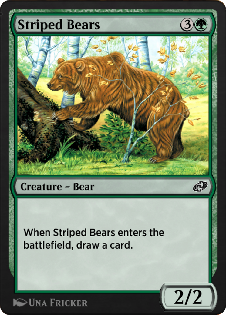 Striped Bears (J21-648) [Jumpstart: Historic Horizons]