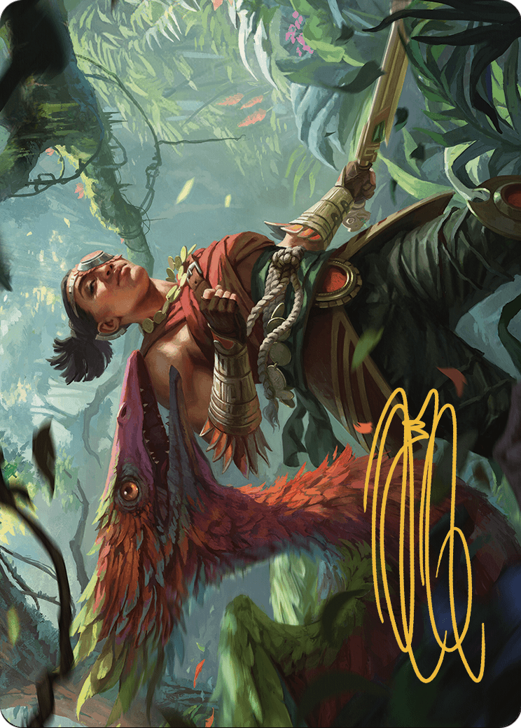 Wayta, Trainer Prodigy // Wayta, Trainer Prodigy (ALCI-071) (Borderless) [The Lost Caverns of Ixalan Art Series]