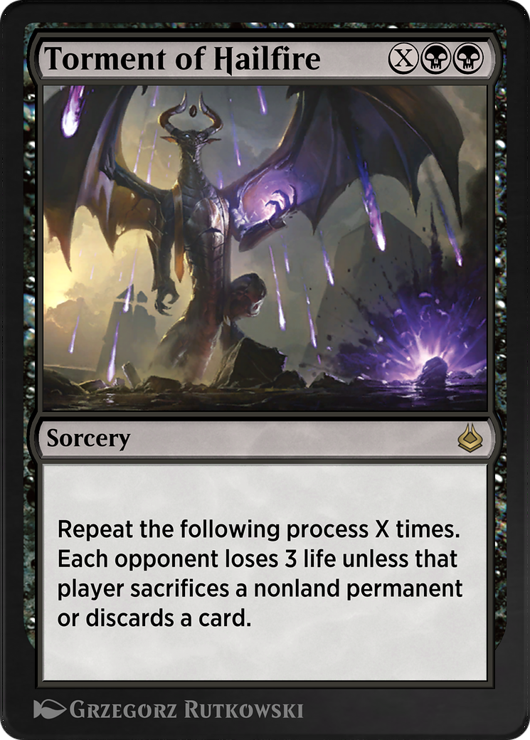 Torment of Hailfire (AKR-128) [Amonkhet Remastered]
