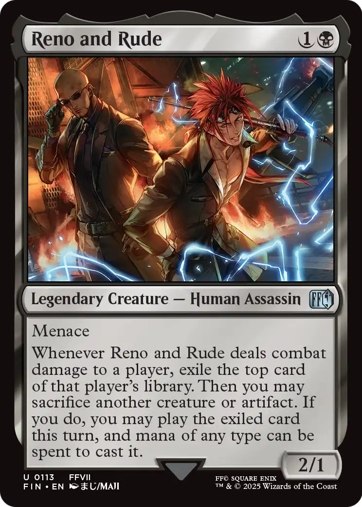 Reno and Rude [FINAL FANTASY]