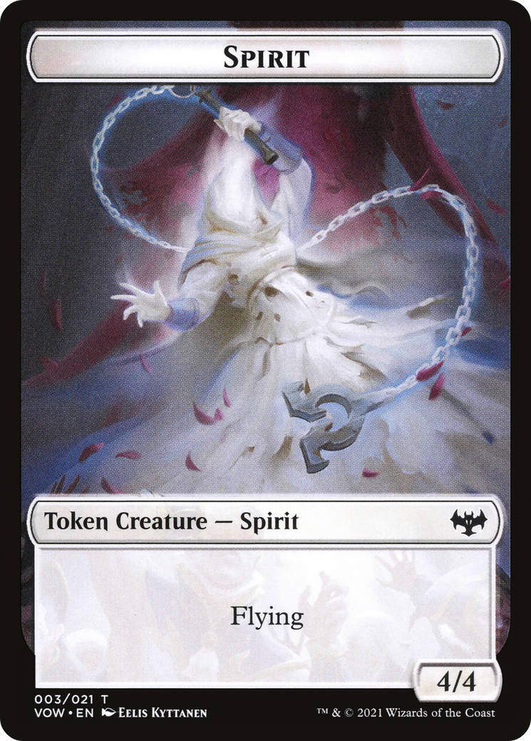 Spirit (TVOW-003) [Innistrad: Crimson Vow Tokens]