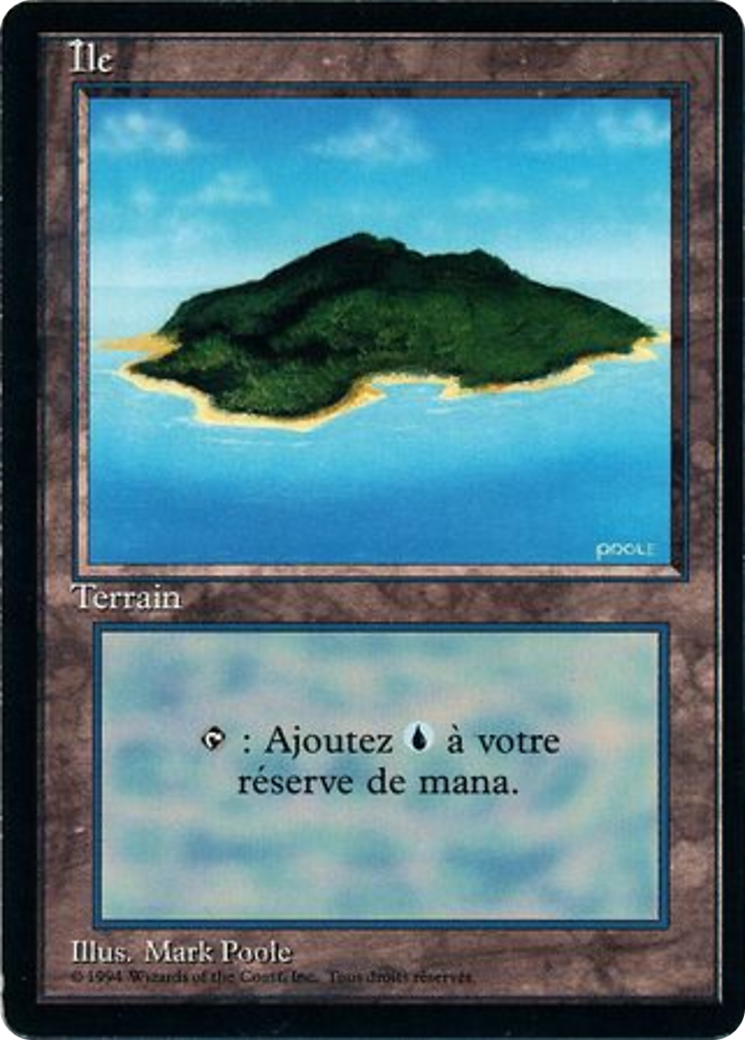 Island (B) (FBB-288) [Foreign Black Border]
