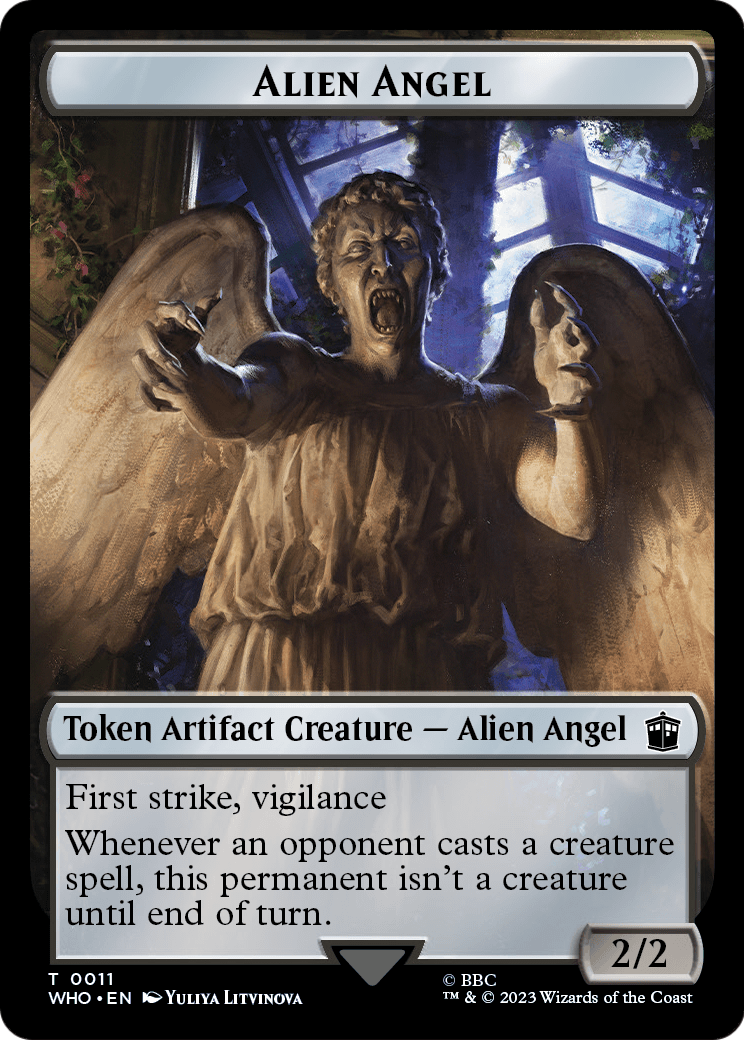 Alien Angel (TWHO-011) [Doctor Who Tokens]