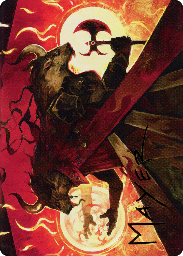 Hurloon Battle Hymn // Hurloon Battle Hymn (ADMU-033) (Borderless) [Dominaria United Art Series] Foil