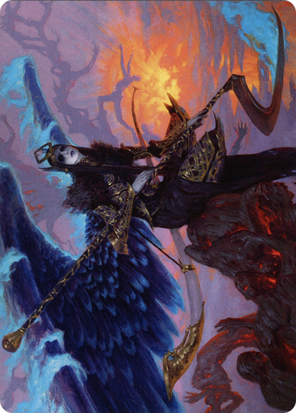 Eradicator Valkyrie // Eradicator Valkyrie (ASKHM-025) (Borderless) [Art Series: Kaldheim]