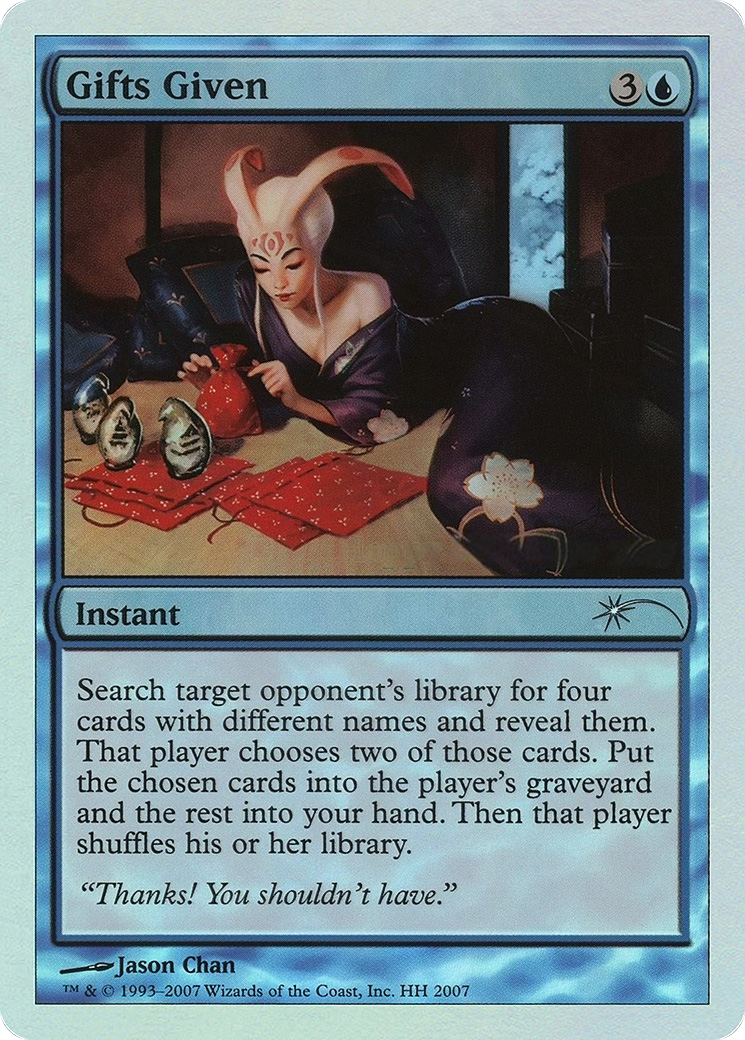 Gifts Given (HHO-07†) [Happy Holidays] Foil