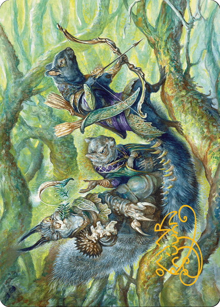 The Odd Acorn Gang // The Odd Acorn Gang (ABLB-032) (Borderless) [Bloomburrow Art Series]