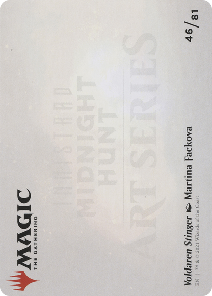 Voldaren Stinger // Voldaren Stinger (AMID-046) (Borderless) [Midnight Hunt Art Series]