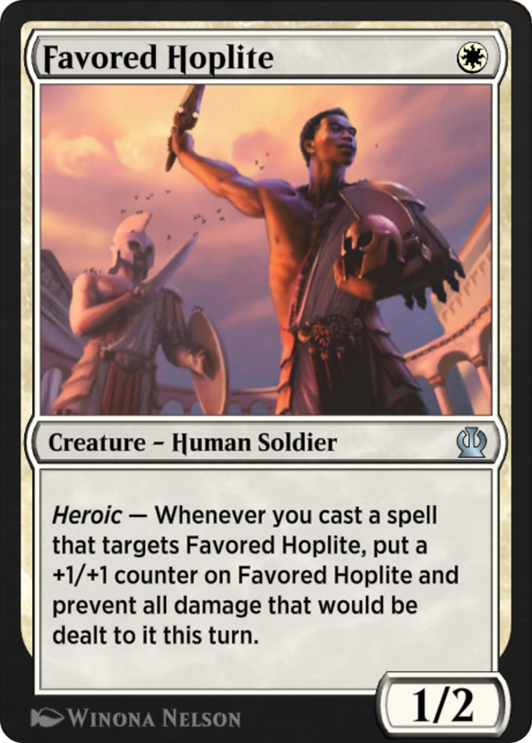 Favored Hoplite (EA1-001) [Explorer Anthology 1]