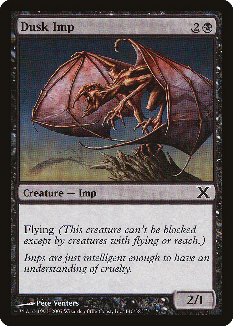 Dusk Imp (10E-140) [Tenth Edition]