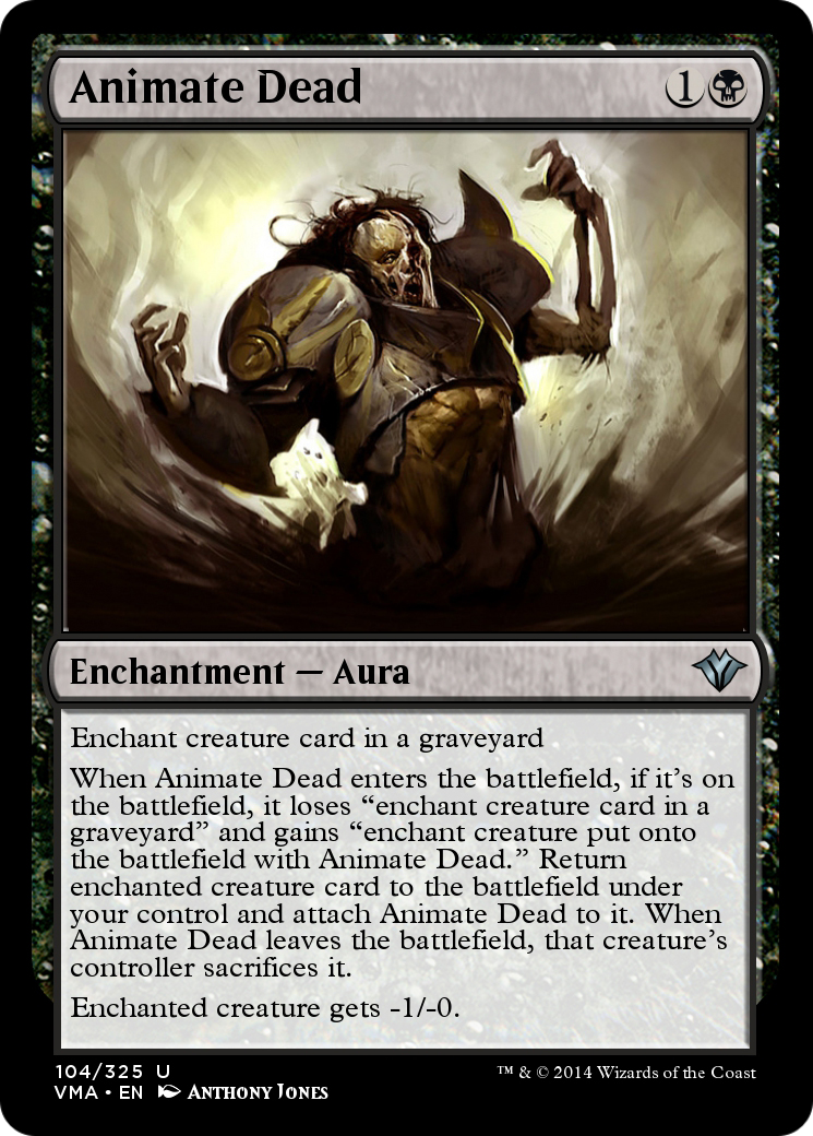 Animate Dead (VMA-104) [Vintage Masters] Foil