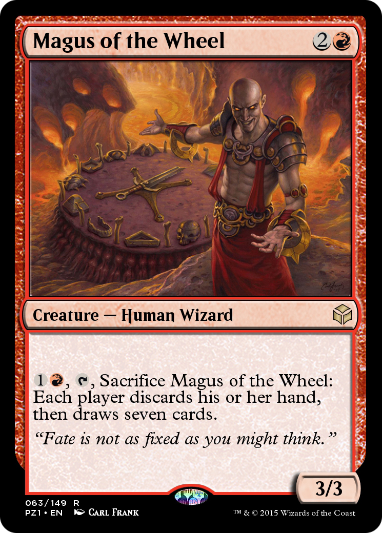 Magus of the Wheel (PZ1-063) [Legendary Cube Prize Pack]
