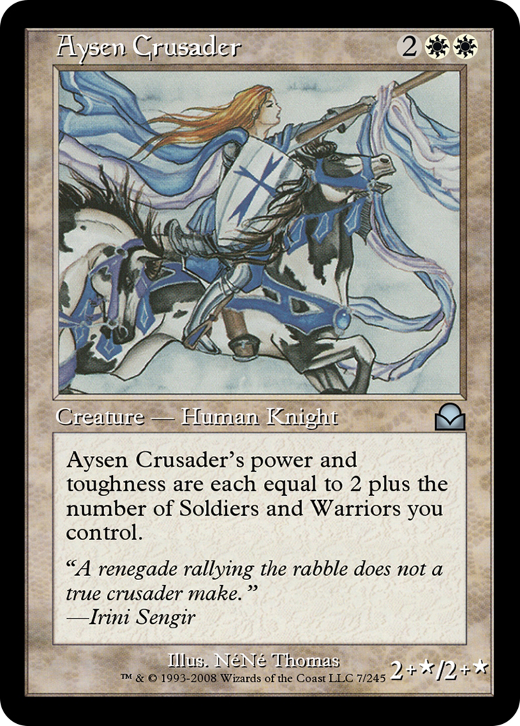 Aysen Crusader (ME2-007) [Masters Edition II]