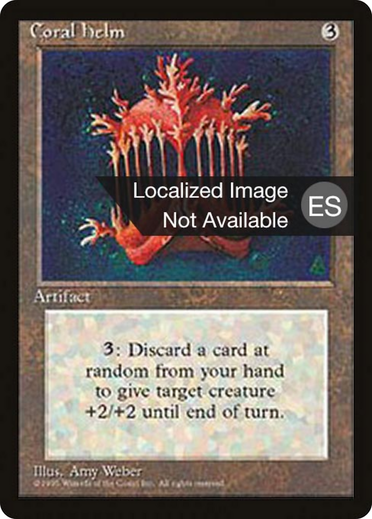 Coral Helm (4BB-310) [Fourth Edition Foreign Black Border]