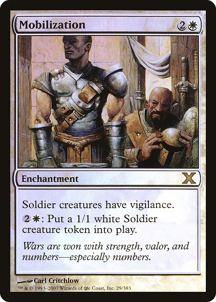 Mobilization (10E-29★) [Tenth Edition] Foil
