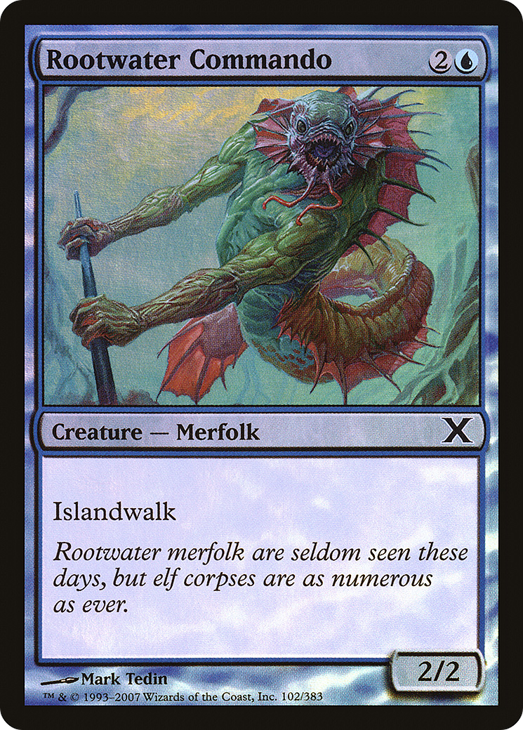 Rootwater Commando (10E-102★) [Tenth Edition] Foil