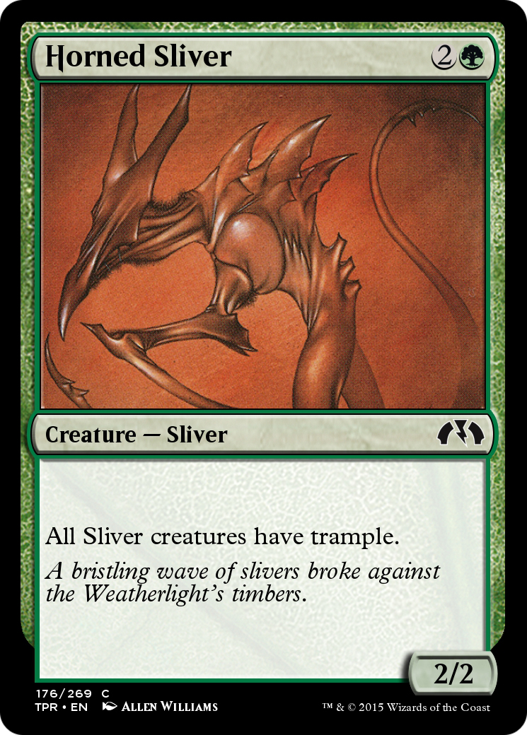 Horned Sliver (TPR-176) [Tempest Remastered]