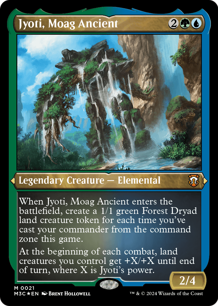 Jyoti, Moag Ancient (M3C-021) [Modern Horizons 3 Commander] Etched Foil
