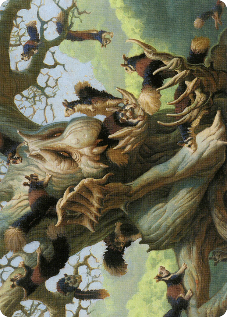 Scurry Oak // Scurry Oak (AMH2-040) (Borderless) [Modern Horizons 2 Art Series]