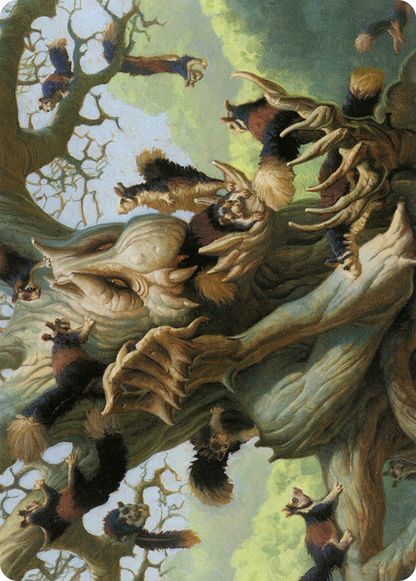 Scurry Oak // Scurry Oak (AMH2-040) (Borderless) [Modern Horizons 2 Art Series]