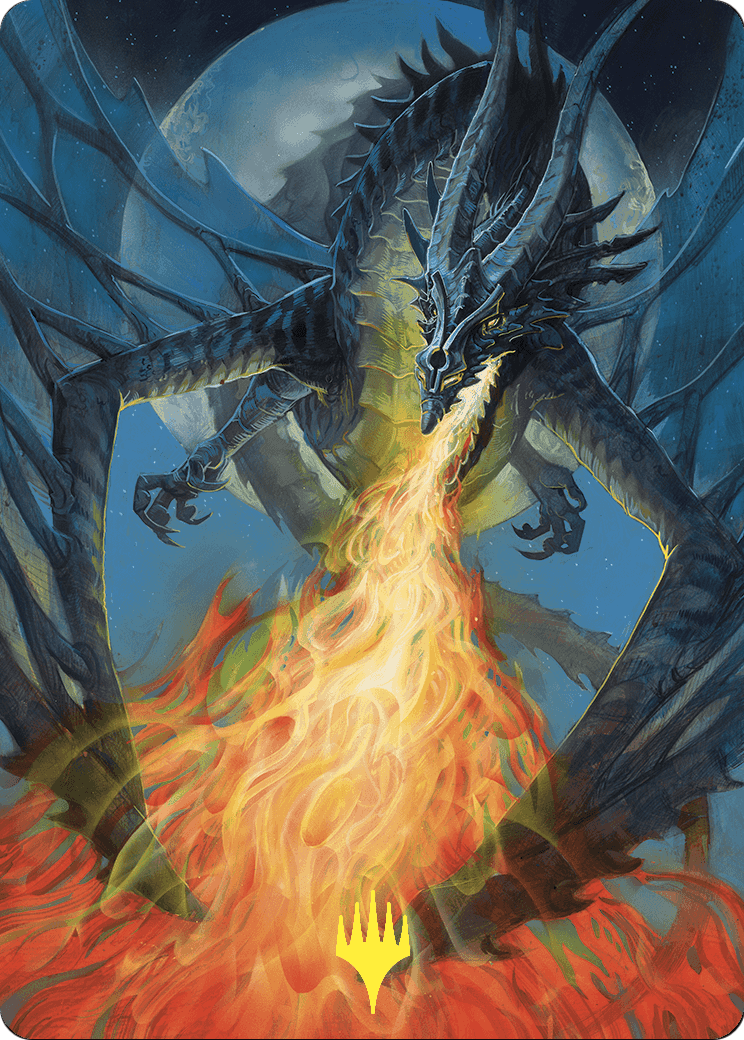 Balefire Dragon // Balefire Dragon (ACMM-065) (Borderless) [Commander Masters Art Series] Foil