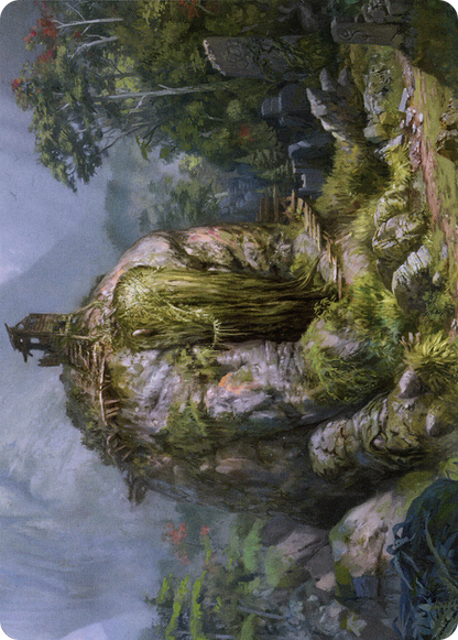 Gnottvold Slumbermound // Gnottvold Slumbermound (ASKHM-070) (Borderless) [Art Series: Kaldheim] Foil