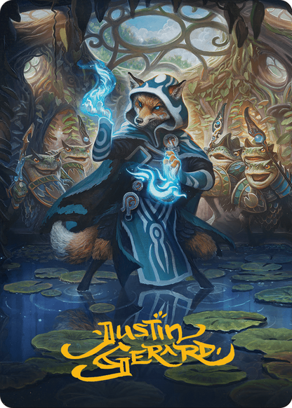 Jace, the Mind Sculptor // Jace, the Mind Sculptor (ABLB-049) (Borderless) [Bloomburrow Art Series] Foil
