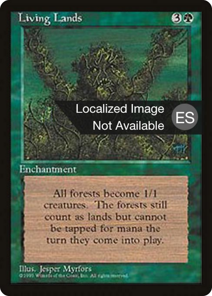 Living Lands [Fourth Edition Foreign Black Border]