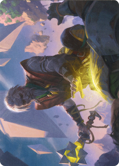 Expedition Healer // Expedition Healer (AZNR-039) (Borderless) [Zendikar Rising Art Series] Foil