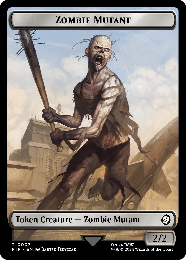 Zombie Mutant (TPIP-007) [Fallout Tokens]