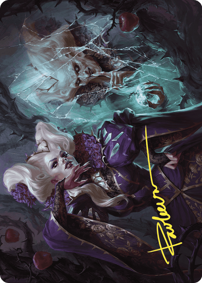 Conceited Witch // Conceited Witch (AWOE-011) (Borderless) [Wilds of Eldraine Art Series] Foil