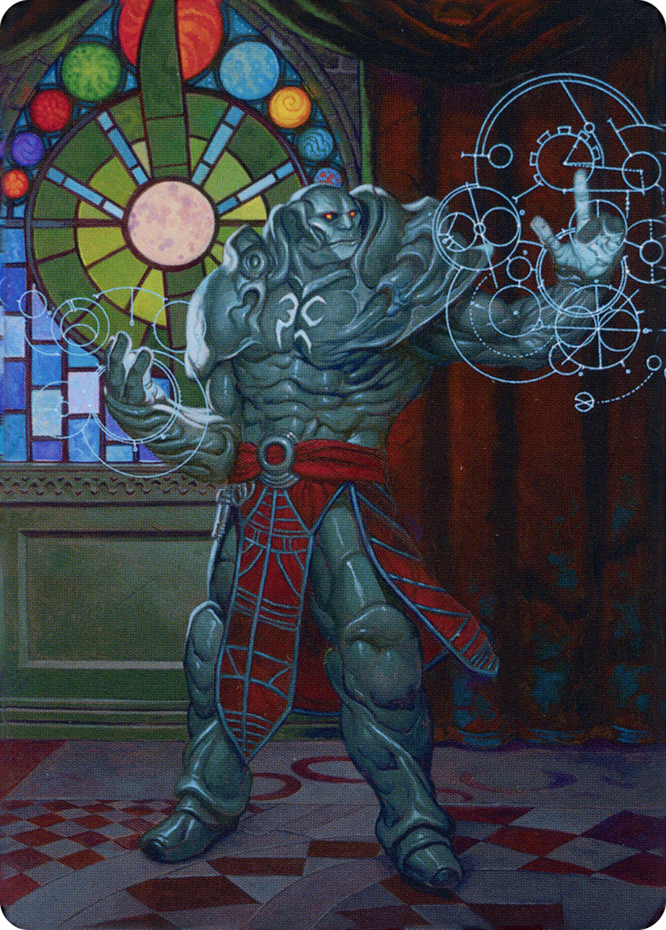Karn, Living Legacy // Karn, Living Legacy (ADMU-002) (Borderless) [Dominaria United Art Series]